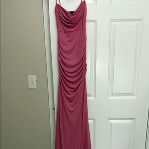Feel like a real life Barbie in this formal dress!